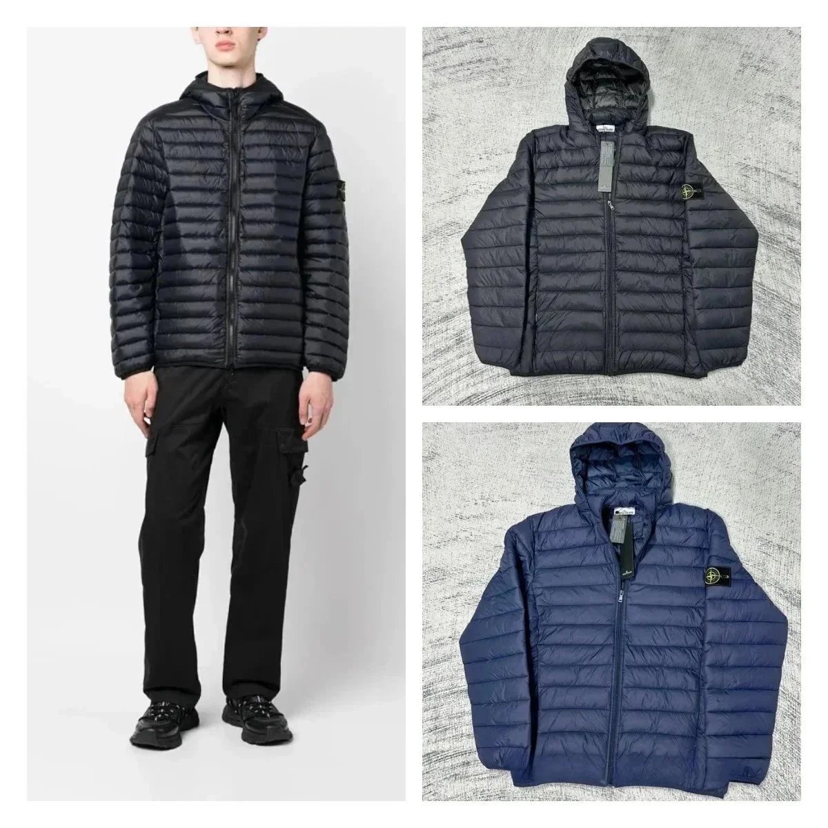 Stone Island Hooded Puffer Jac