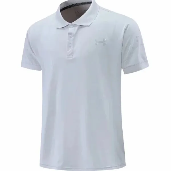 Under Armour Threadborne Tech T-Shirt Charcoal Gray Activewear Top - 15