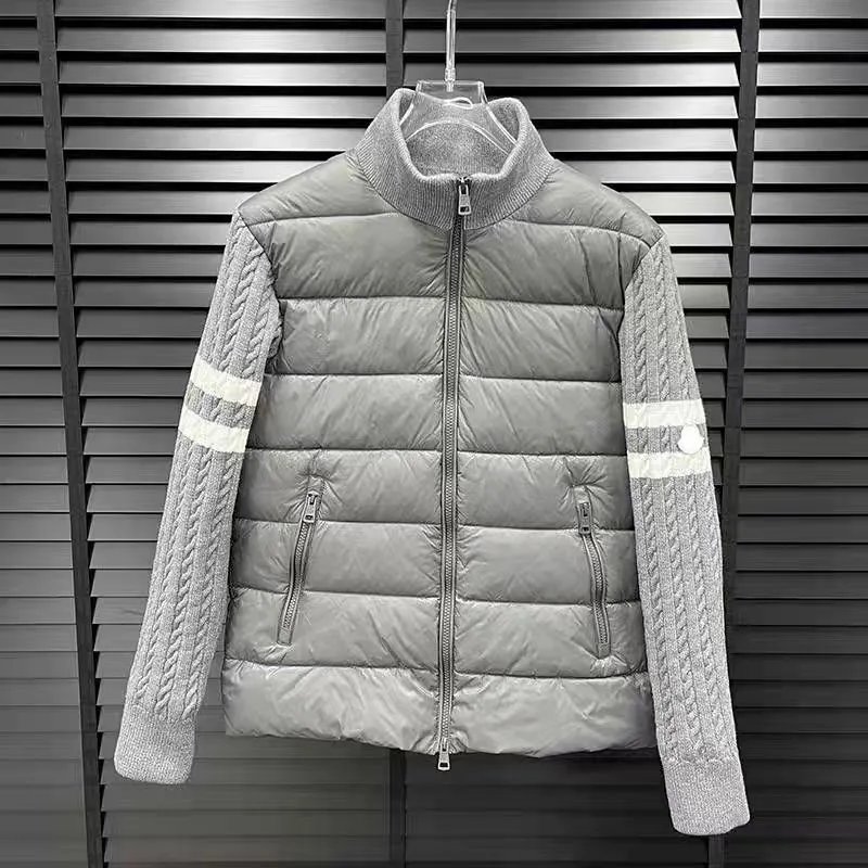 Knit Sleeve Down Cotton Jacket photo 3