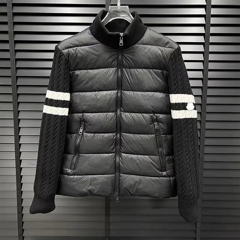 Knit Sleeve Down Cotton Jacket photo 2