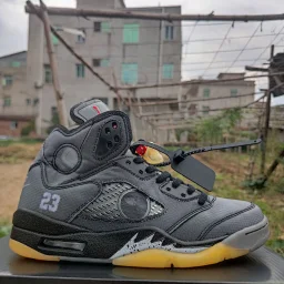 thumbnail for 莆田AJ5公司级流川枫红黄蝉翼黑蝉翼白蓝红紫鸳鸯乔5篮球