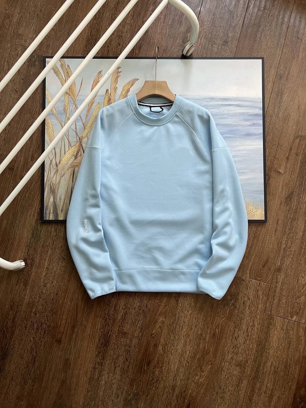 Light blue hoodie