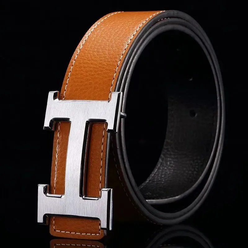 H银扣土黄色带身【赠送打孔器】