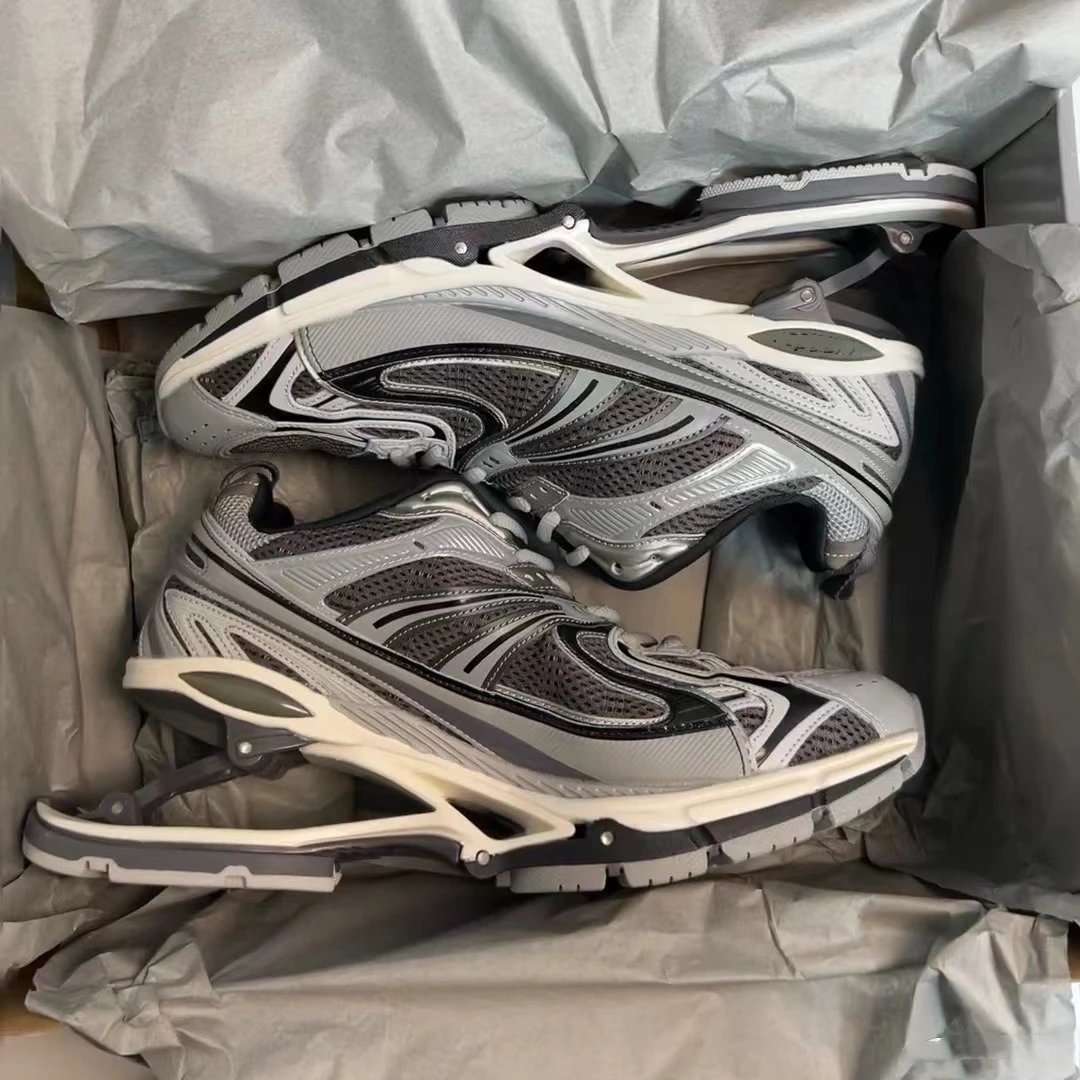 弹簧拼接增高老爹鞋时尚百搭男女同款 - 134218