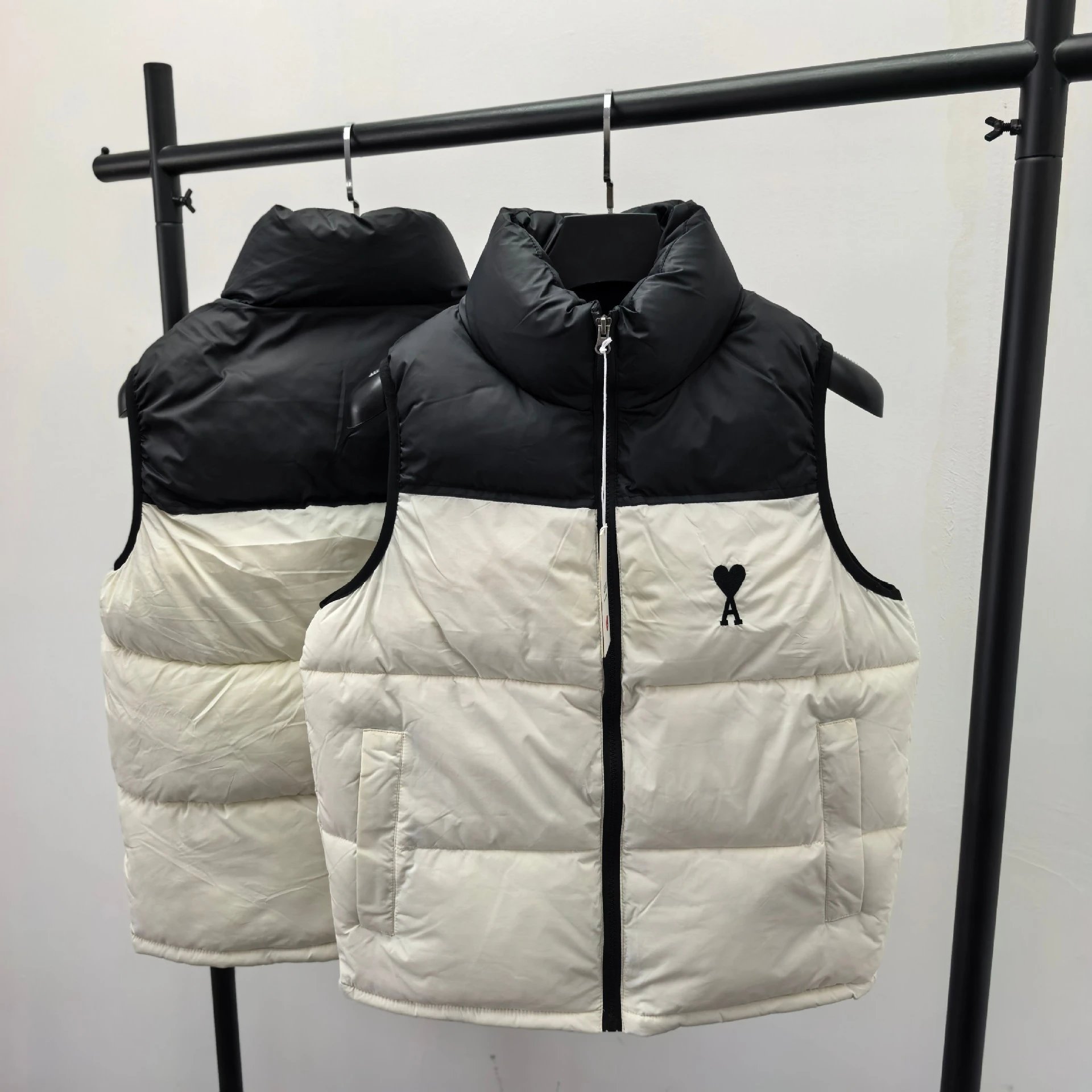棉服马甲 爱心刺绣保暖上衣外套背心立领 - 134569