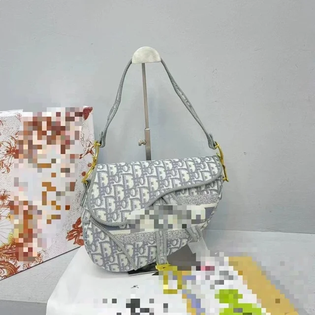 Dior Crossbody Bags Saddle Bag with D Charm product detail image 13