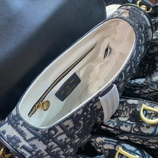Dior Crossbody Bags Saddle Bag with D Charm product detail image 20