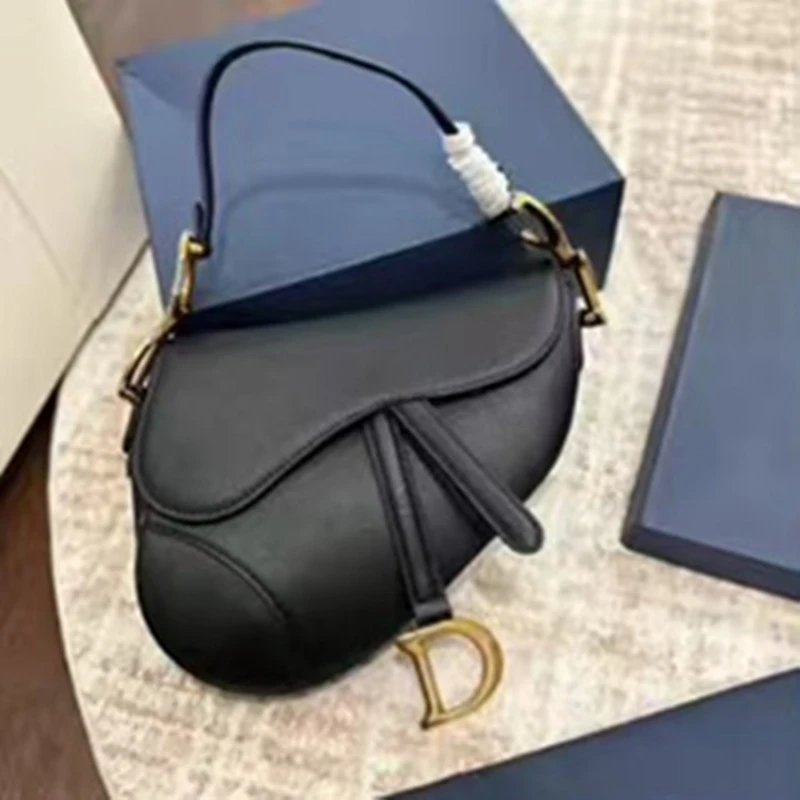 Dior Crossbody Bags Saddle Bag with D Charm image 3