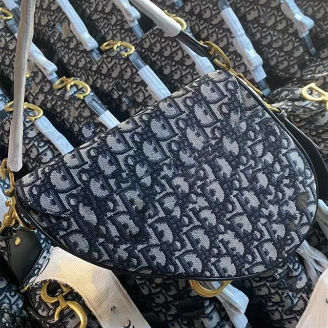 Dior Crossbody Bags Saddle Bag with D Charm product detail image 18