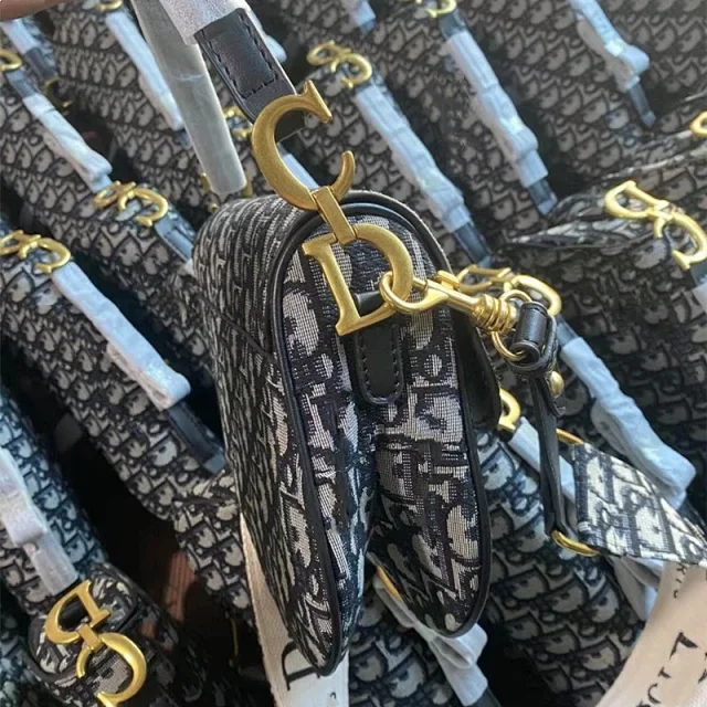 Dior Crossbody Bags Saddle Bag with D Charm product detail image 17