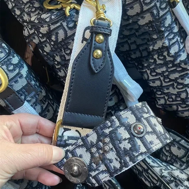 Dior Crossbody Bags Saddle Bag with D Charm product detail image 19