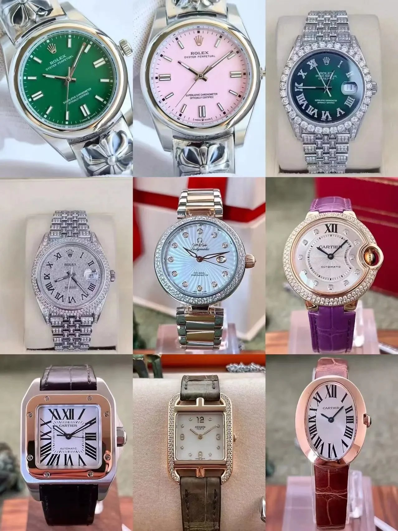 Rolex watches - Various top brands for women (40 m