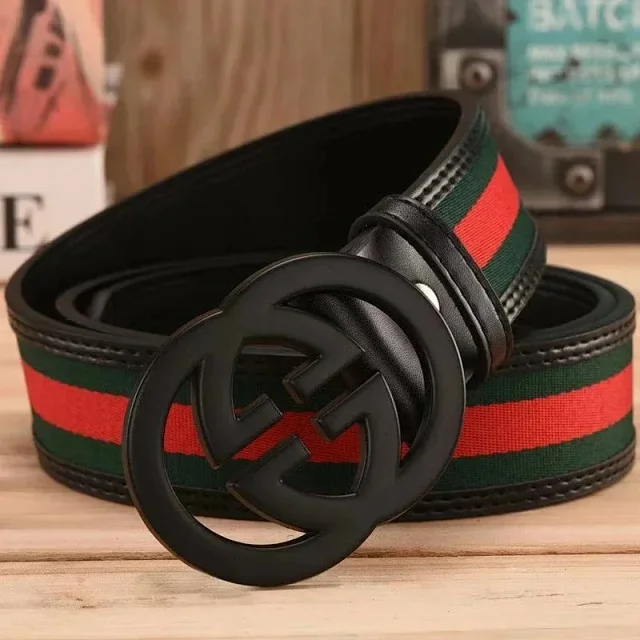 Gucci Belts Embossed Double G Buckle Belt product detail image 12