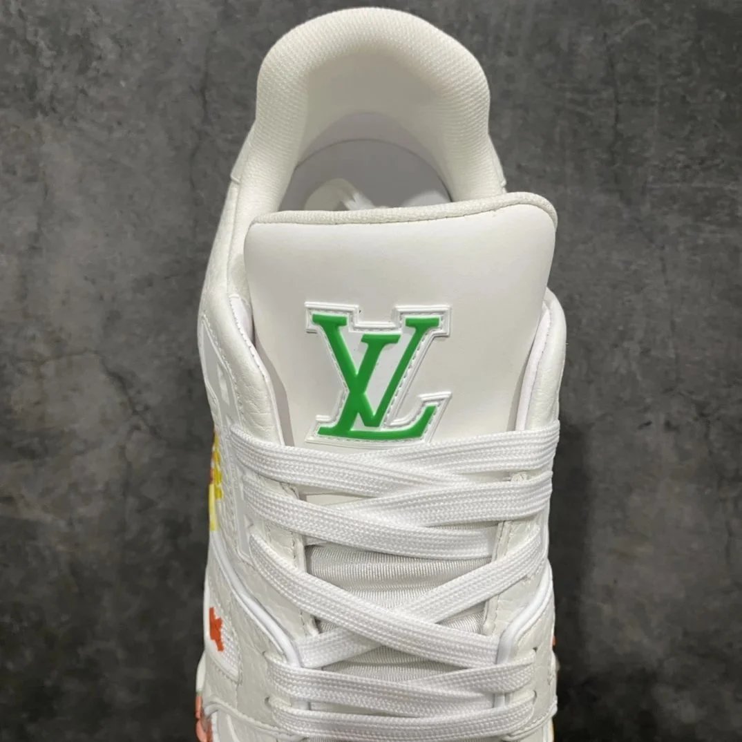 Louis Vuitton Archlight Sneakers White Black Purple Chunky Sneakers - 37