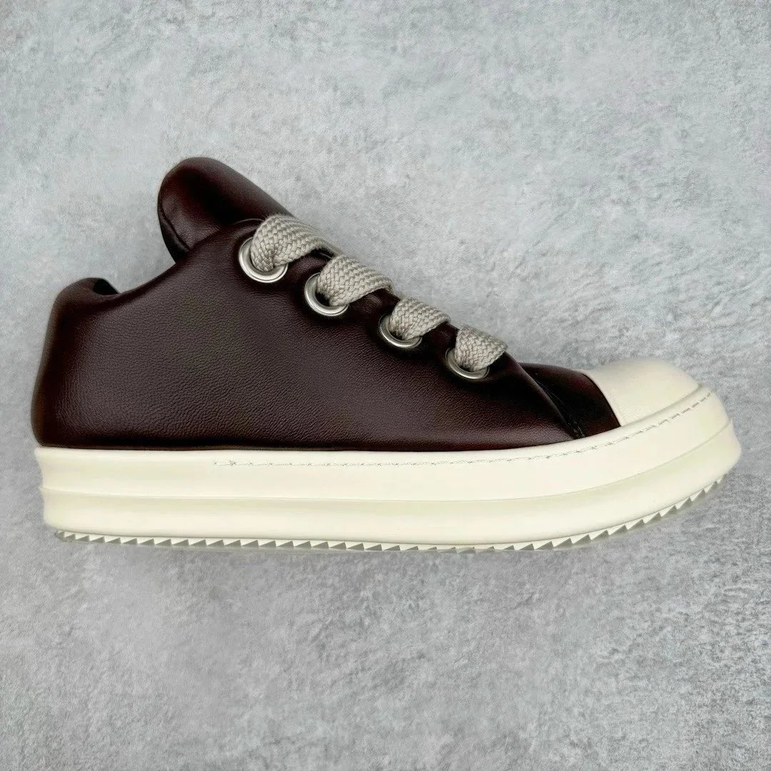 Rick Owens DRKSHDW Low Vulcanized Sneakers Burgundy