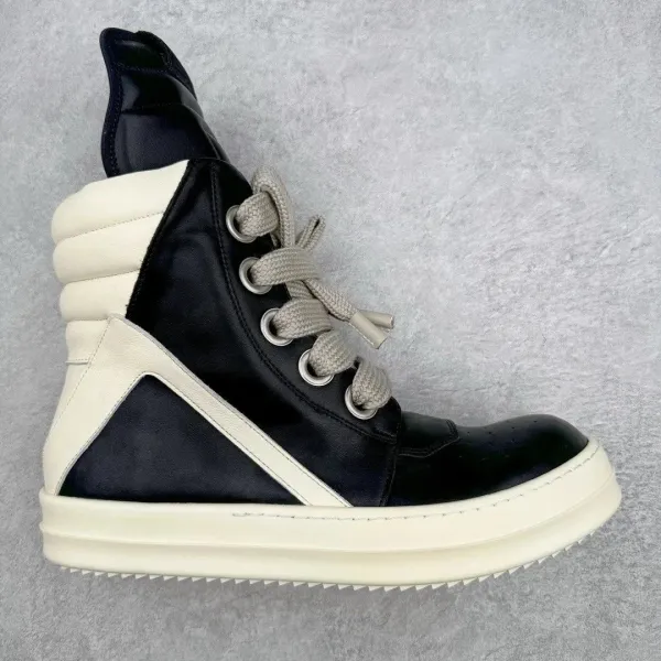 Rick Owens DRKSHDW Runner Suede Brown Cream Sneakers - 9