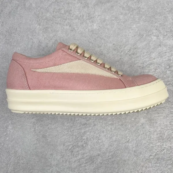 Rick Owens DRKSHDW Runner Suede Brown Cream Sneakers - 22