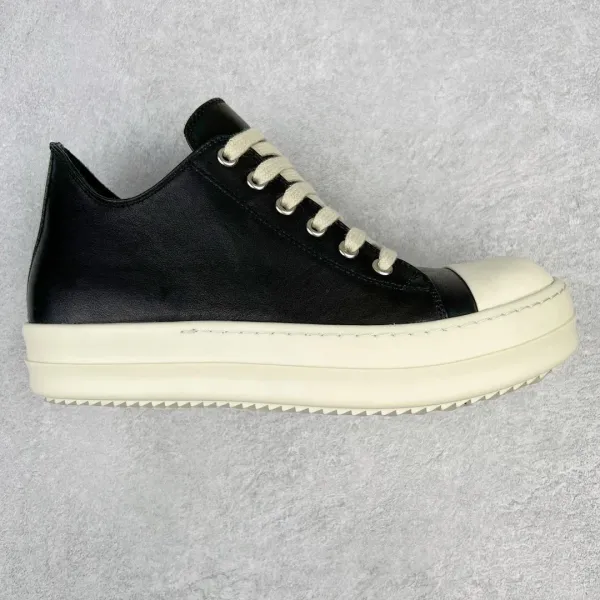 Rick Owens DRKSHDW Runner Suede Brown Cream Sneakers - 26