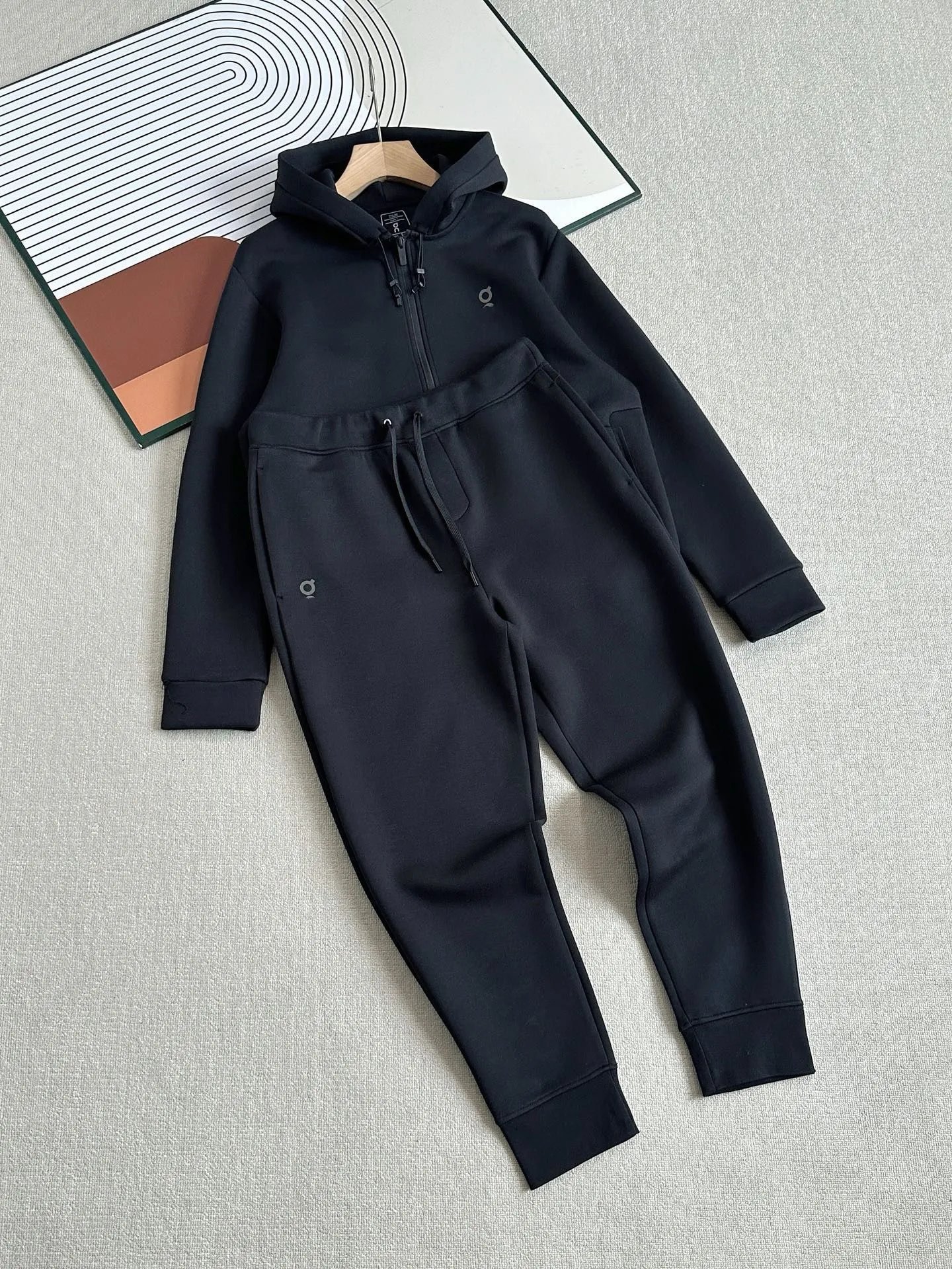 black suit