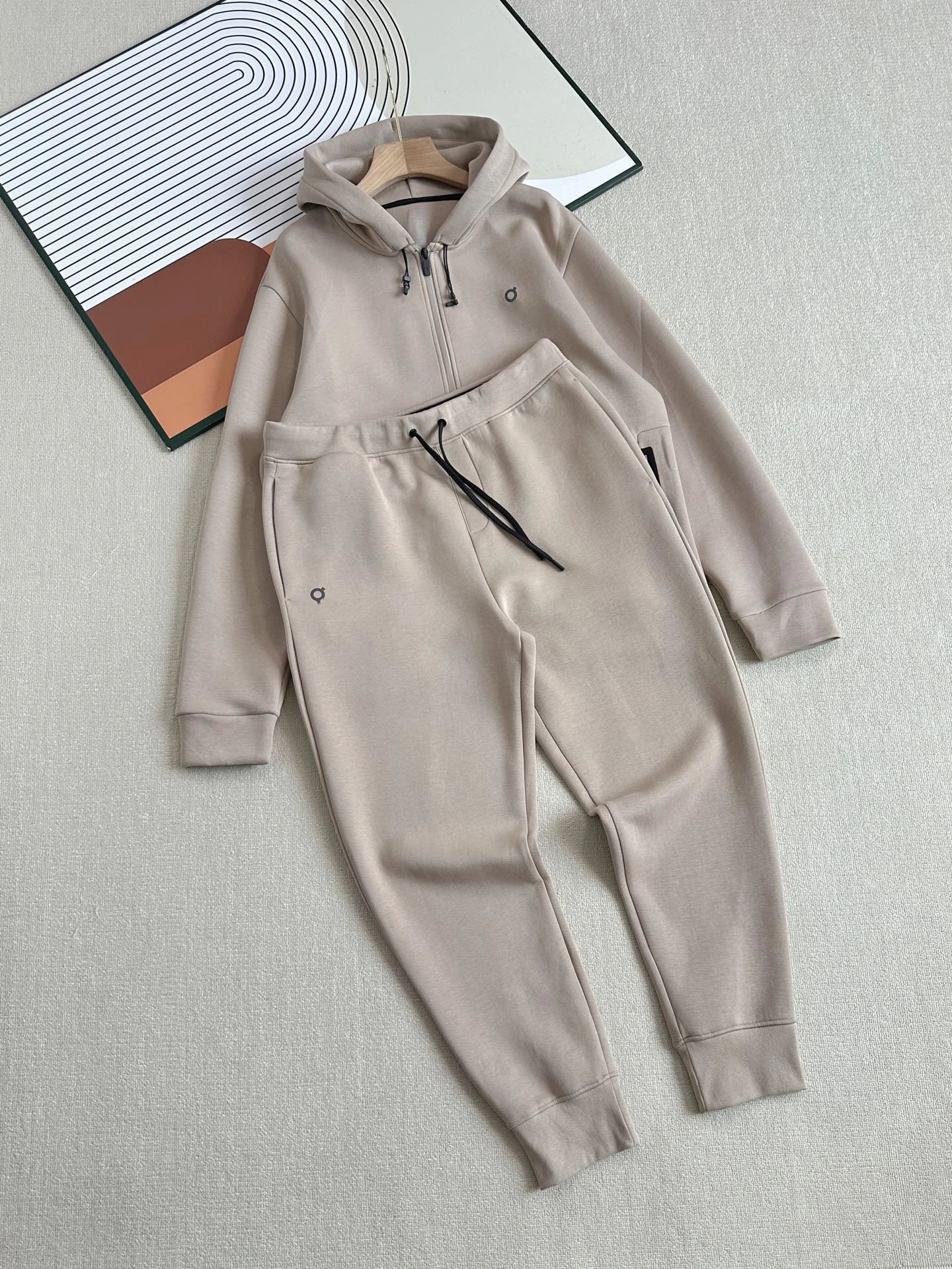 Camel colored suit