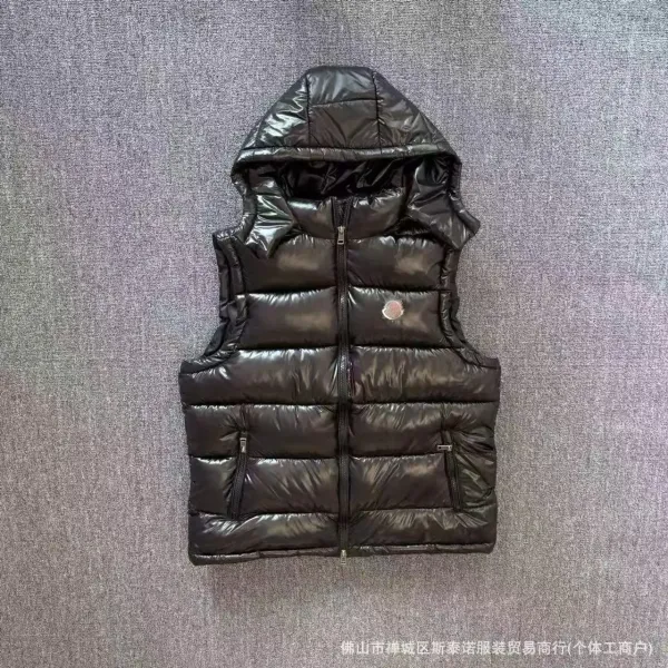 Moncler Maya Vest Black Down Vest - 1