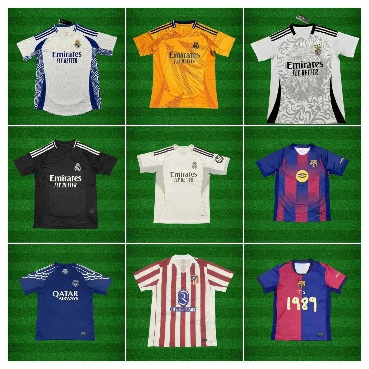 【 DX1 】 2526 Joint Special Edition Fan Edition Football Suit 1 (Customized Number Non refundable and Non exchangeable) - KR-DE