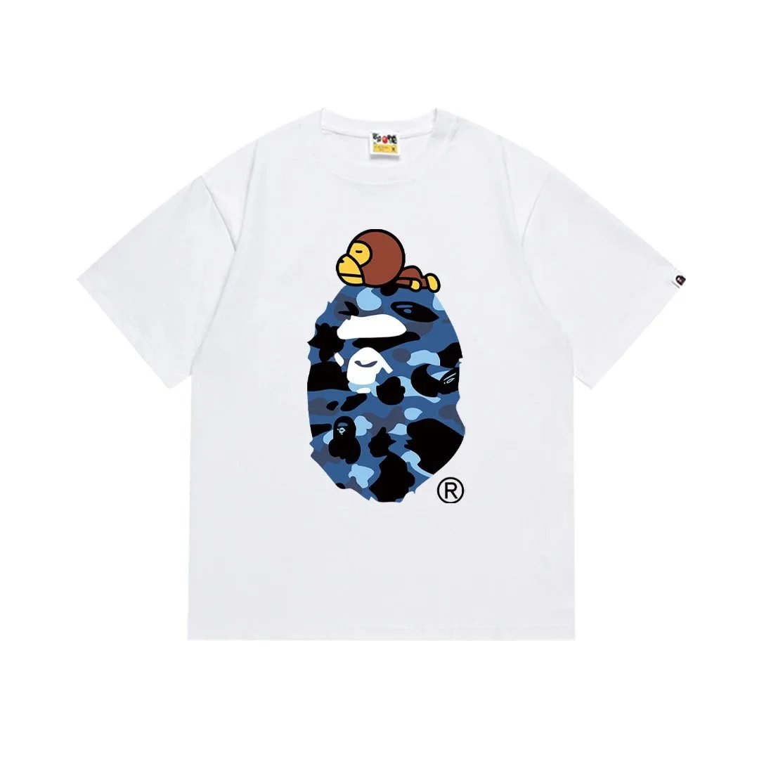 163 White Blue