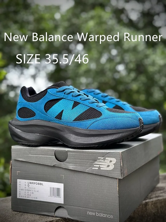 买手评测团 PT鞋系列 纯原级 AURALEE x New Balance Warped Runner 联名低帮复古老爹风休闲运动慢跑鞋 团购价309元包邮（得物900元+） 买手党-买手聚集的地方