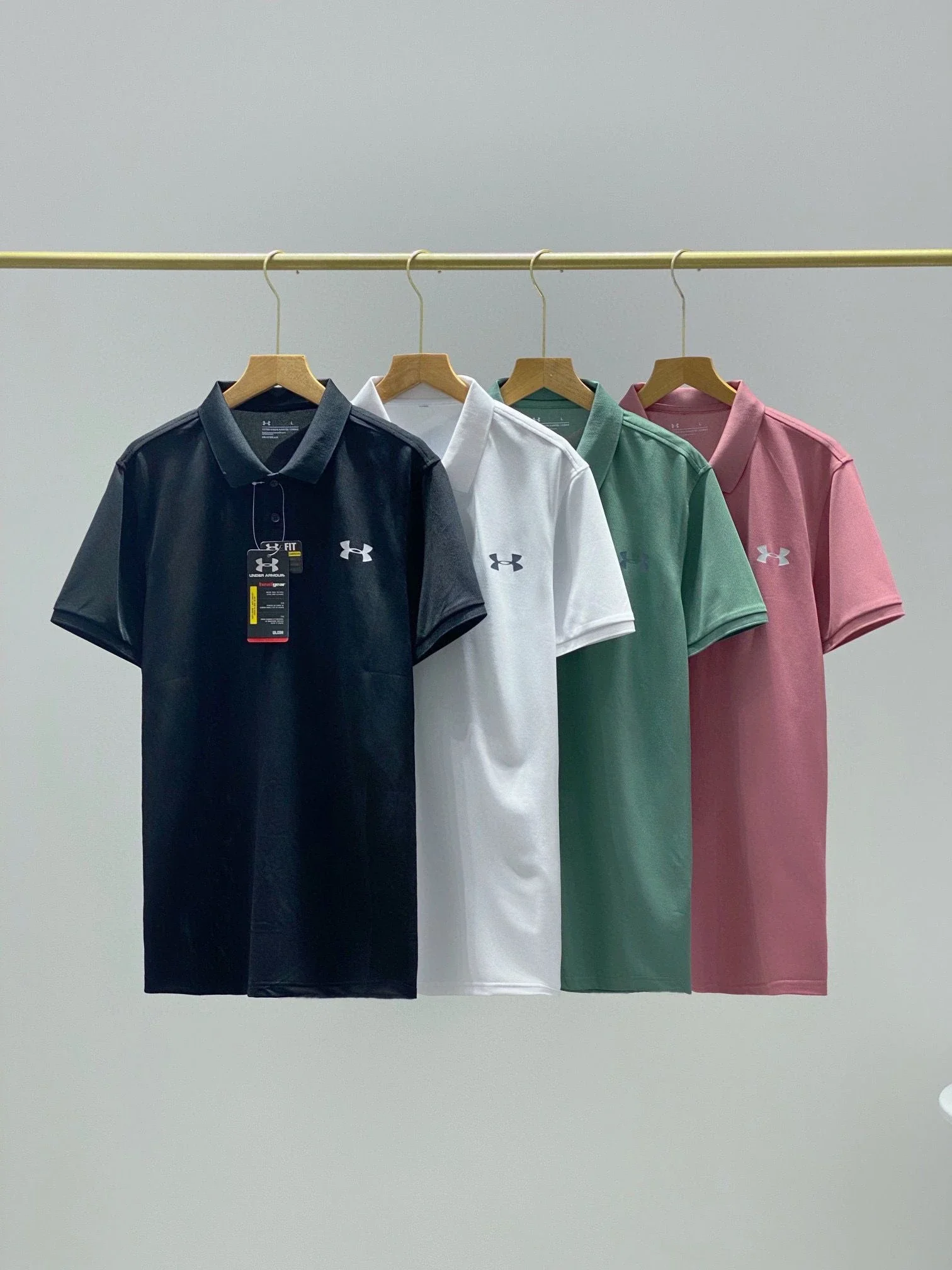 线下同款、独家科技面料：UA 科技纳米冰丝速干Polo衫