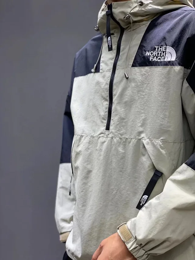 韩国订单 TNF SUMMIT SERIES系列 22款拼色半拉链冲锋衣外套 团购价209元包邮 买手党-买手聚集的地方