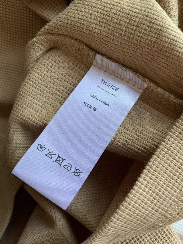 日本限定、原厂流出、420g全棉纱：法鳄 华夫格棉质Cotton Jersey T-shirt 情侣款 团购价159元包邮（官网11000日元) 买手党-买手聚集的地方