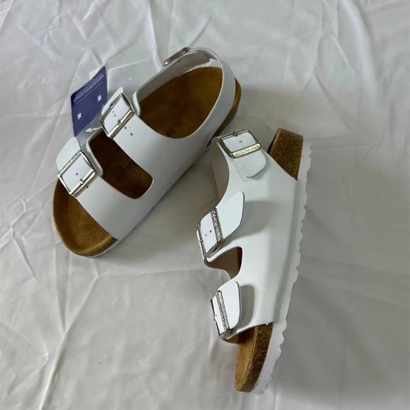 Sandals in white