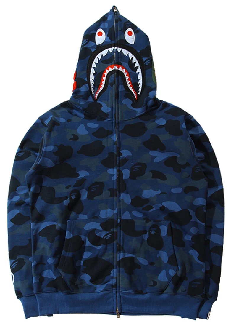 Navy Blue Camouflage