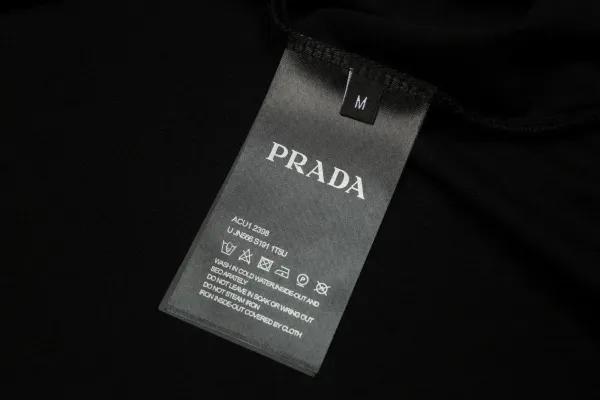 Prada Rope Logo T-Shirt White - 6