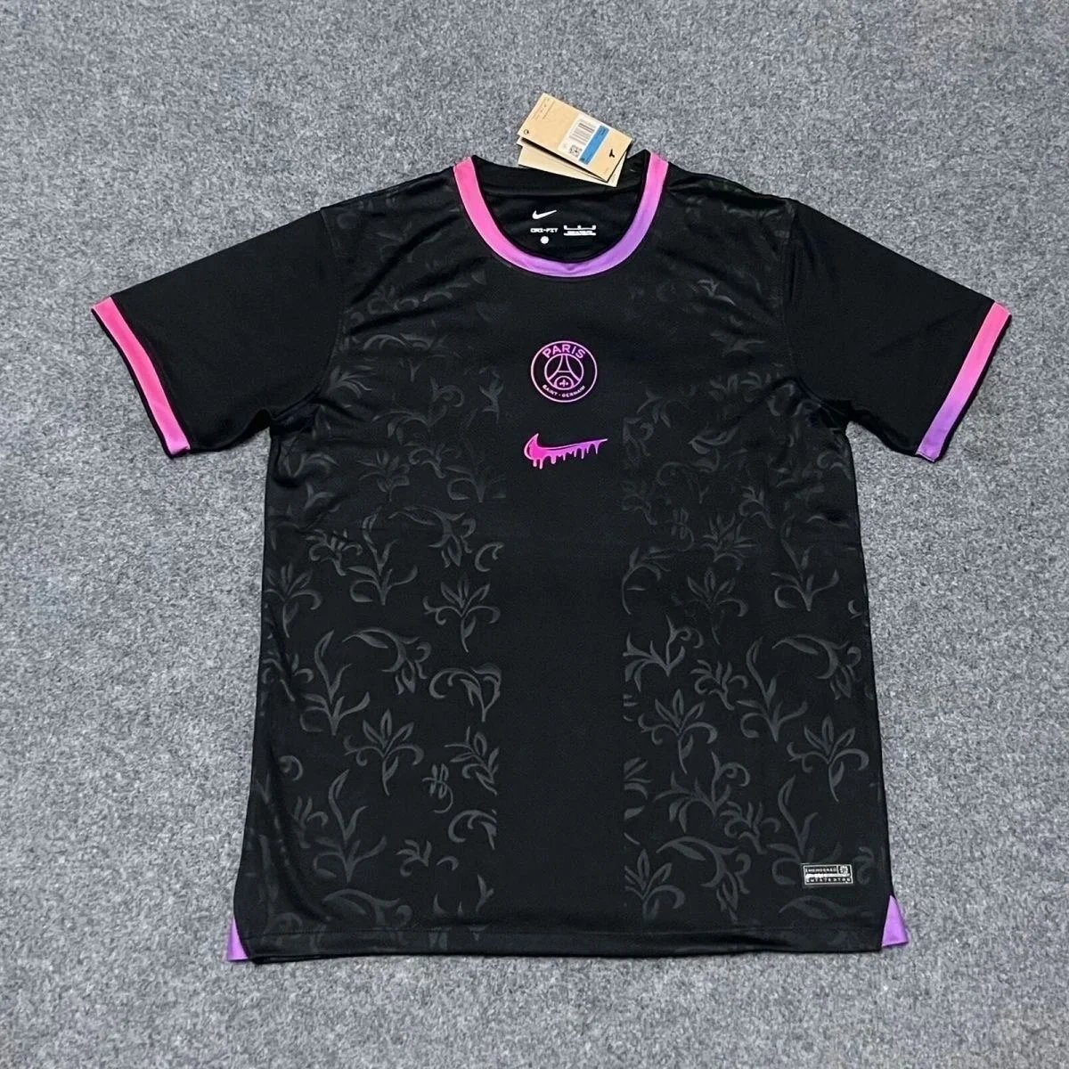 Nike x Inter Milan 2023-24 Third Jersey Black Blue Snake Print Jersey - 3