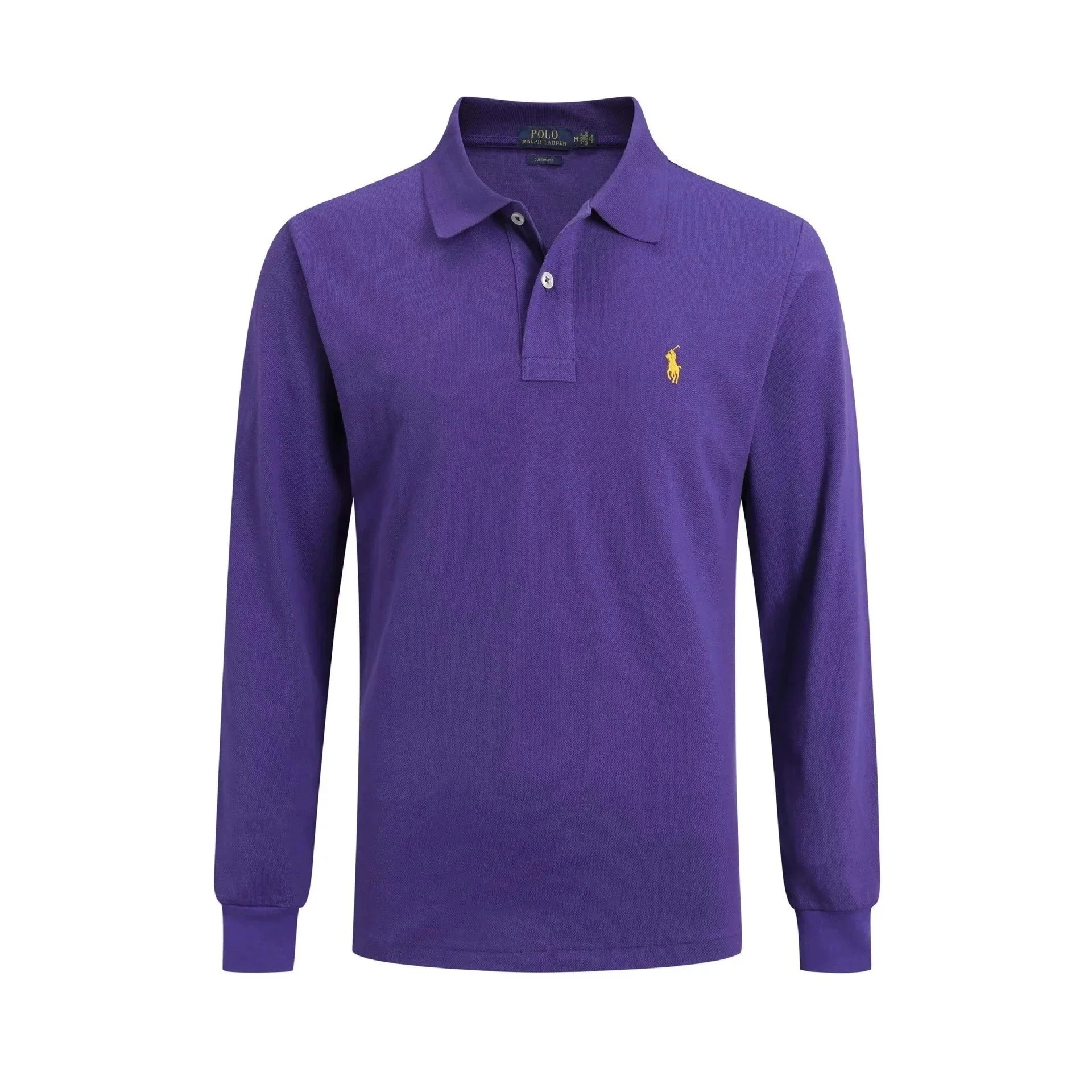 Ralph Lauren Shirts Custom Fit Long-Sleeve Polo Shirt image 14