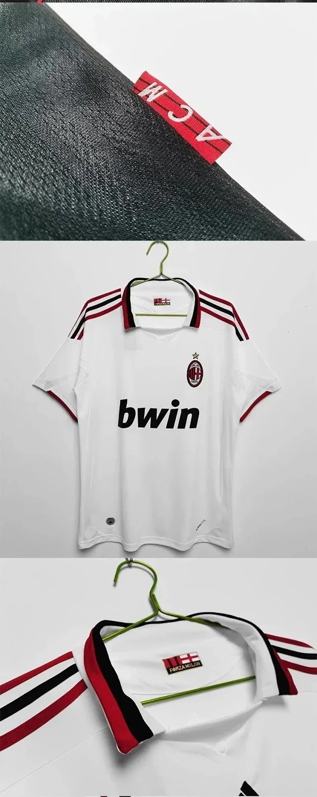 AC Milan Assorted retro football jerseys product detail image 2