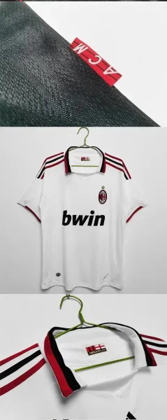 Juventus 2013-14 Home Jersey Black and White Striped Football Shirt - 3