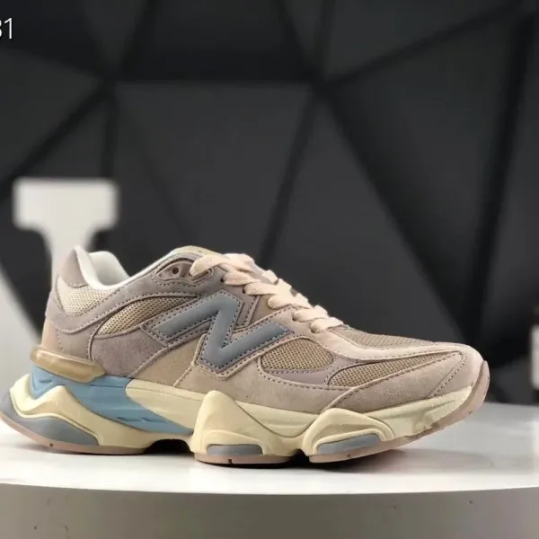 New Balance 9060 Gray Chunky Sneakers - 4