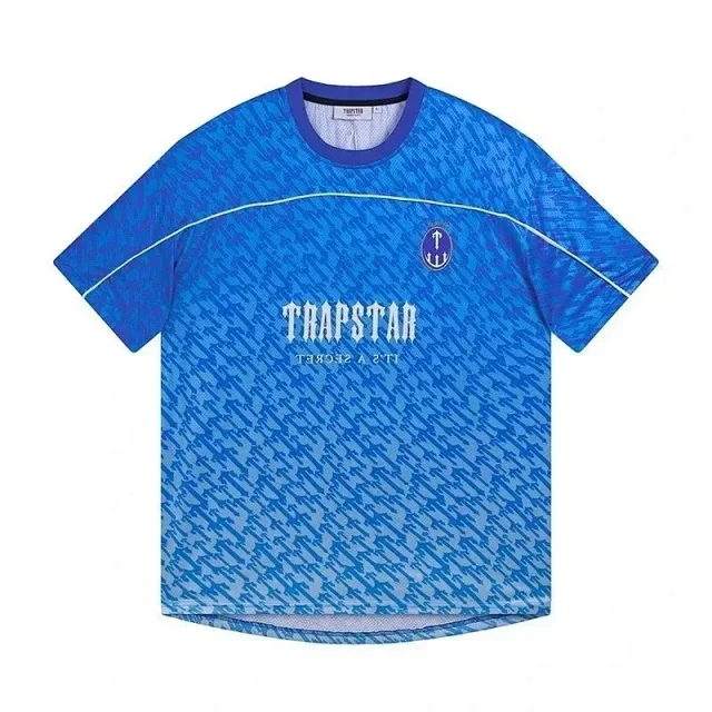 Trapstar Football Jerseys Short-Sleeve Gradient Graphic Jersey product detail image 3