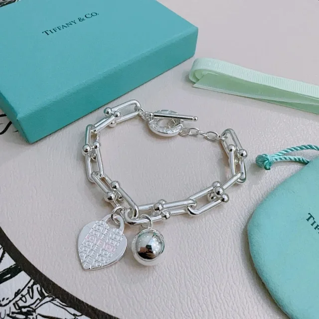 Tiffany & Co. Jewelry Chain Drop Ball Earrings product detail image 8