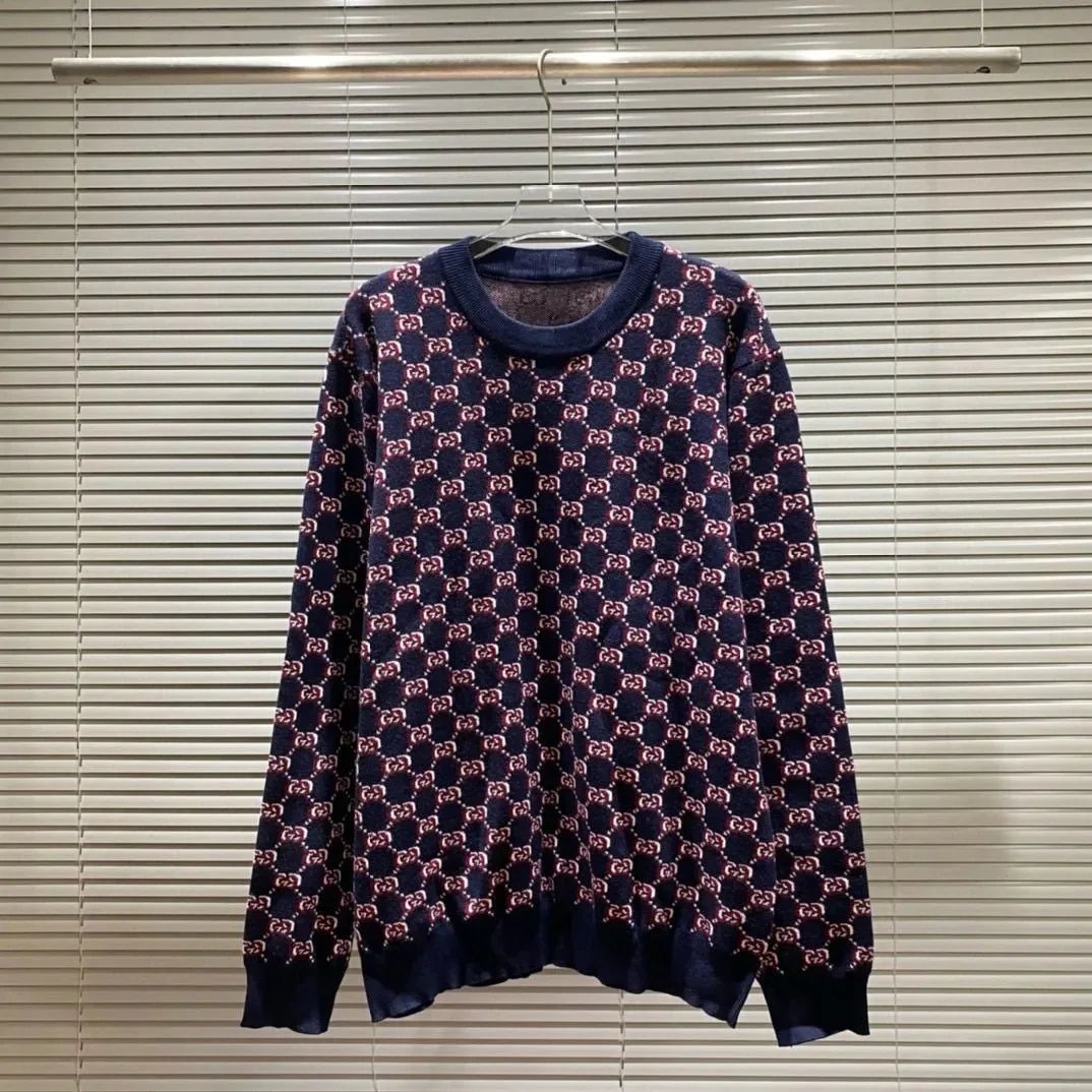 Gucci GG Marmont Knit Sweater Navy Multicolor - 1