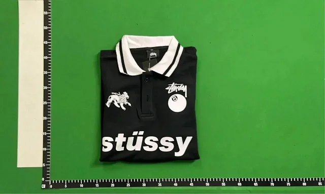 Stüssy Shirts Short-sleeve logo graphic polo shirt product detail image 5
