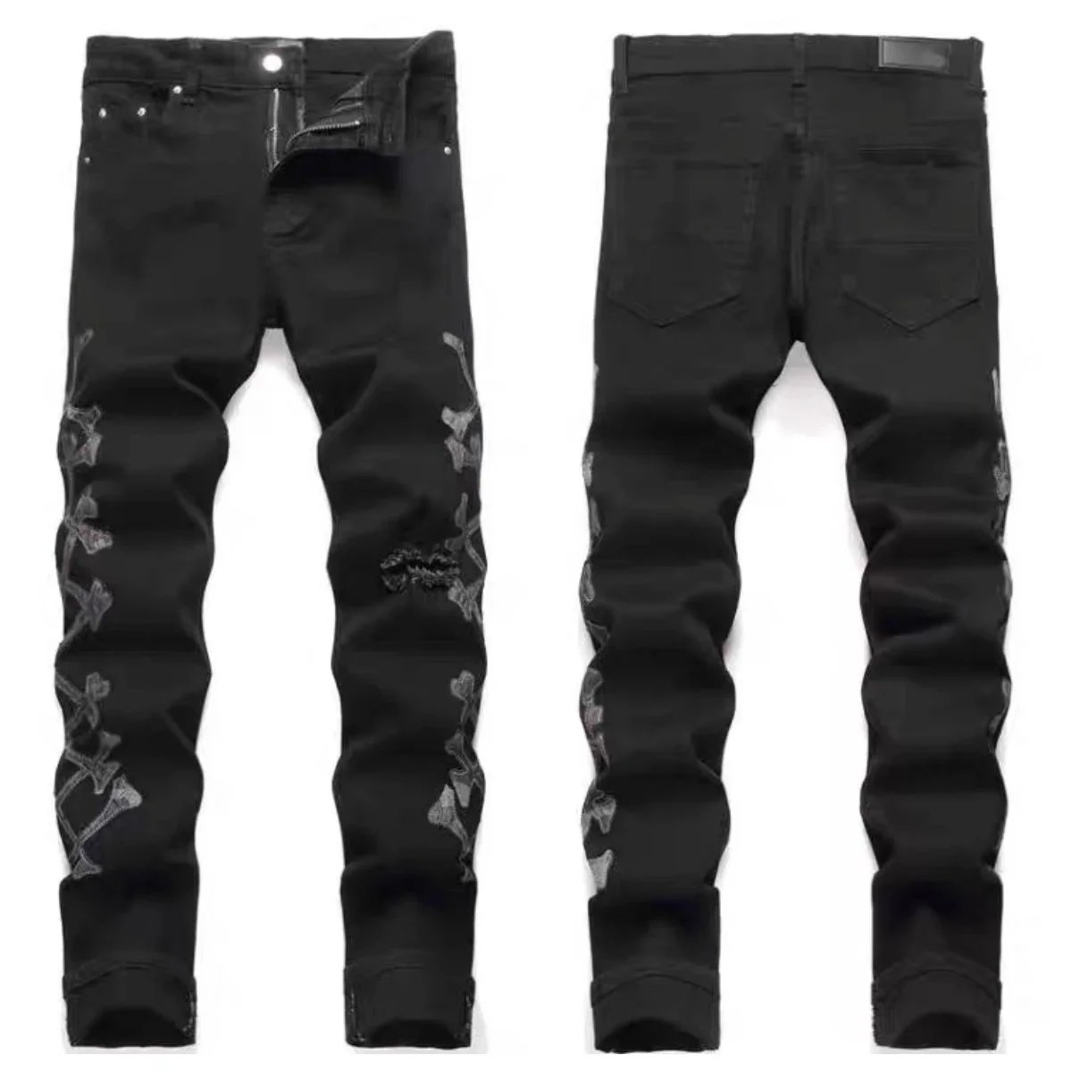 AMIRI Jeans Distressed Graphic — 25