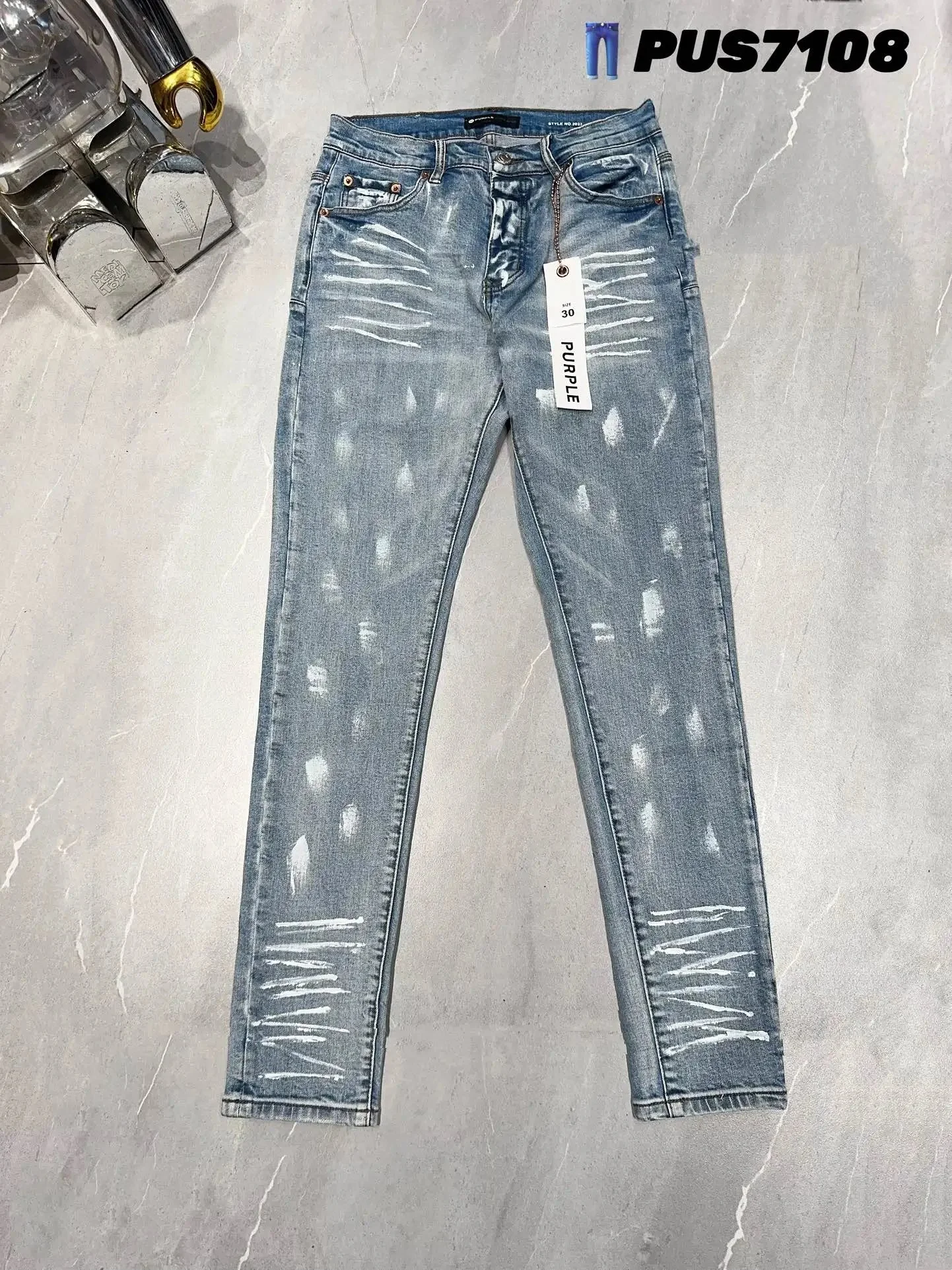 Purple jeans (38 sty