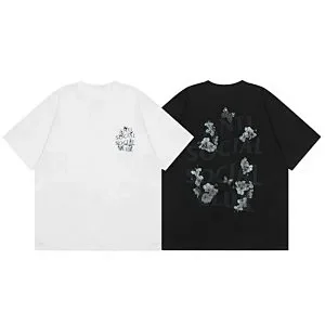 Anti Social Club T-Shirts Short-Sleeve Graphic Logo T-Shirt product detail image 4