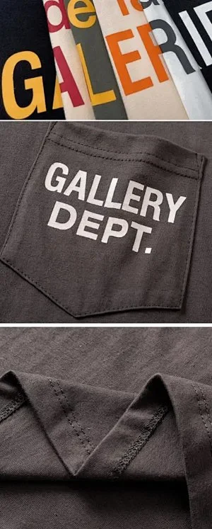 Gallery Dept. T-Shirts Short-sleeve logo print T-shirt product detail image 9