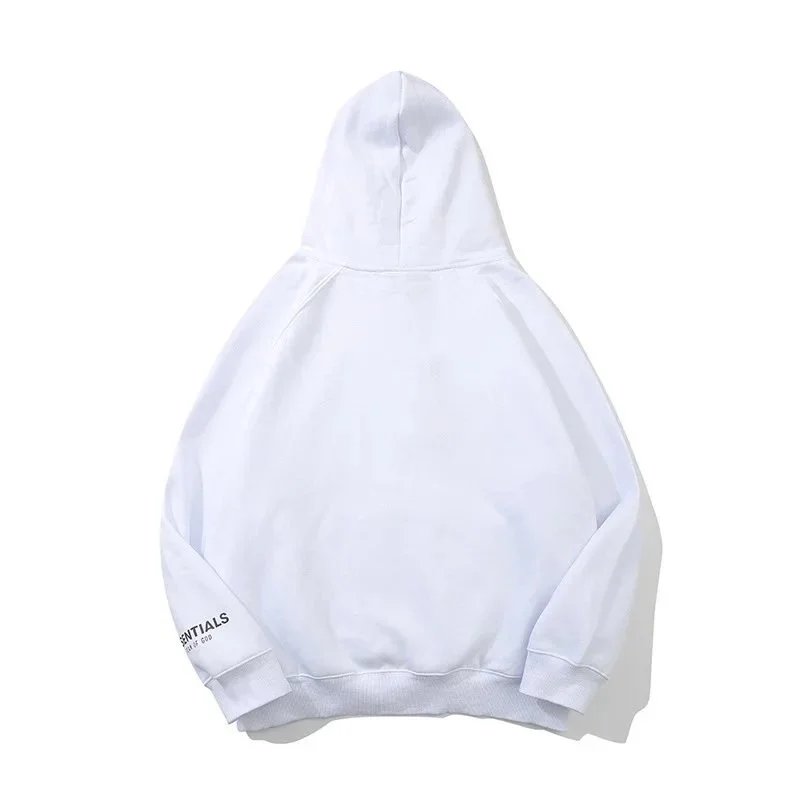 Fear of God Essentials Light Gray Hoodie - 10