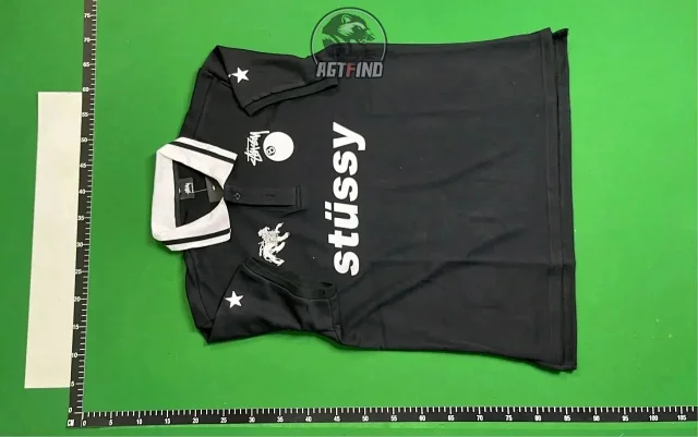 Stüssy Shirts Short-sleeve logo graphic polo shirt product detail image 3