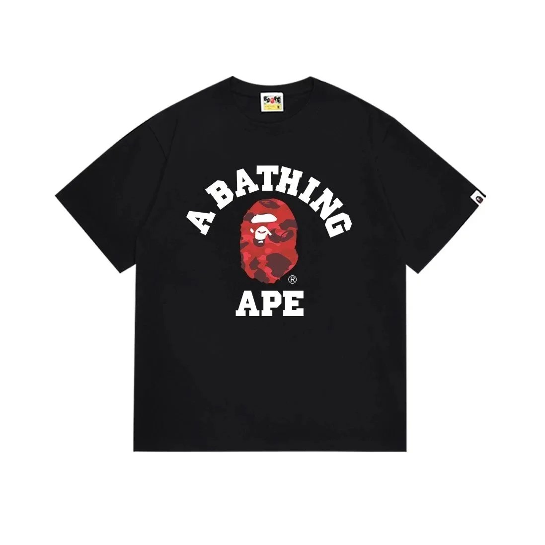 A BATHING APE T-Shirts Short-Sleeve Head Graphic image 2